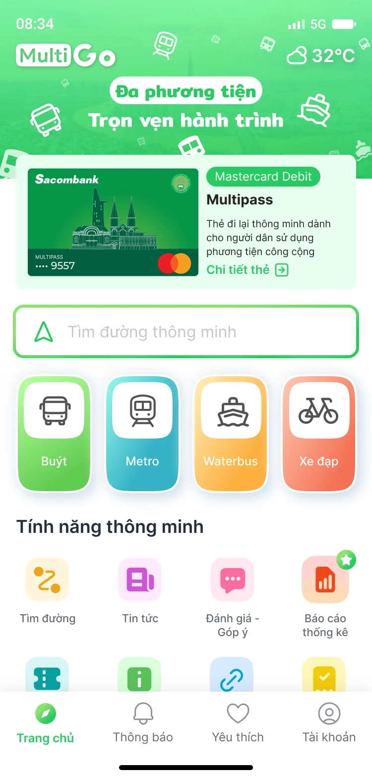 MultiGo - Trọn vẹn hành trình screenshot